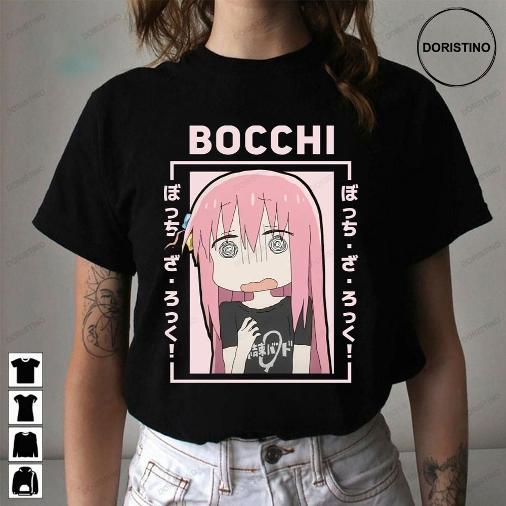 Face Hitori Gotoh Bocchi The Rock Awesome Shirts